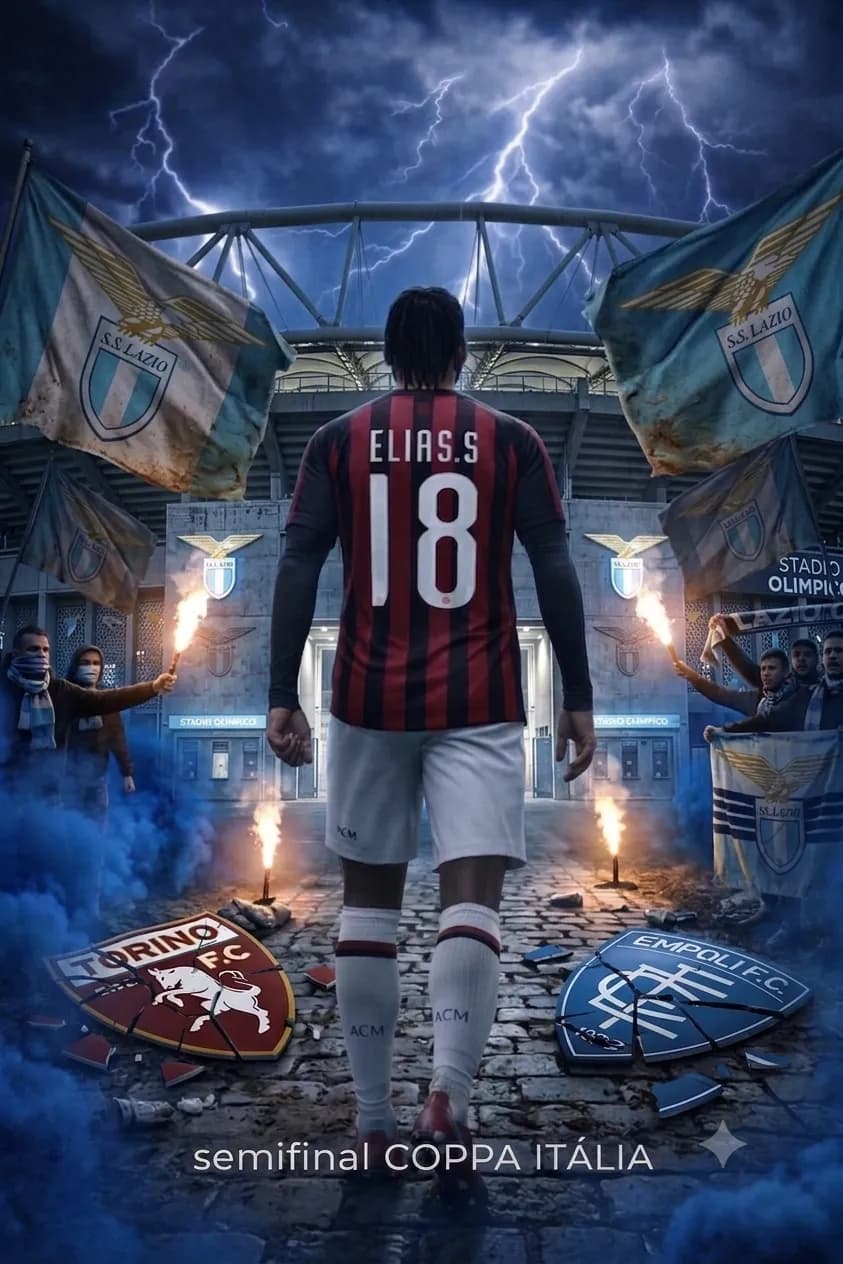 Caminho de espinhos até o topo. Próxima parada: Stadio Olimpico. ⚡🔴🖤 #CoppaItalia #ACMilan #Semifinal