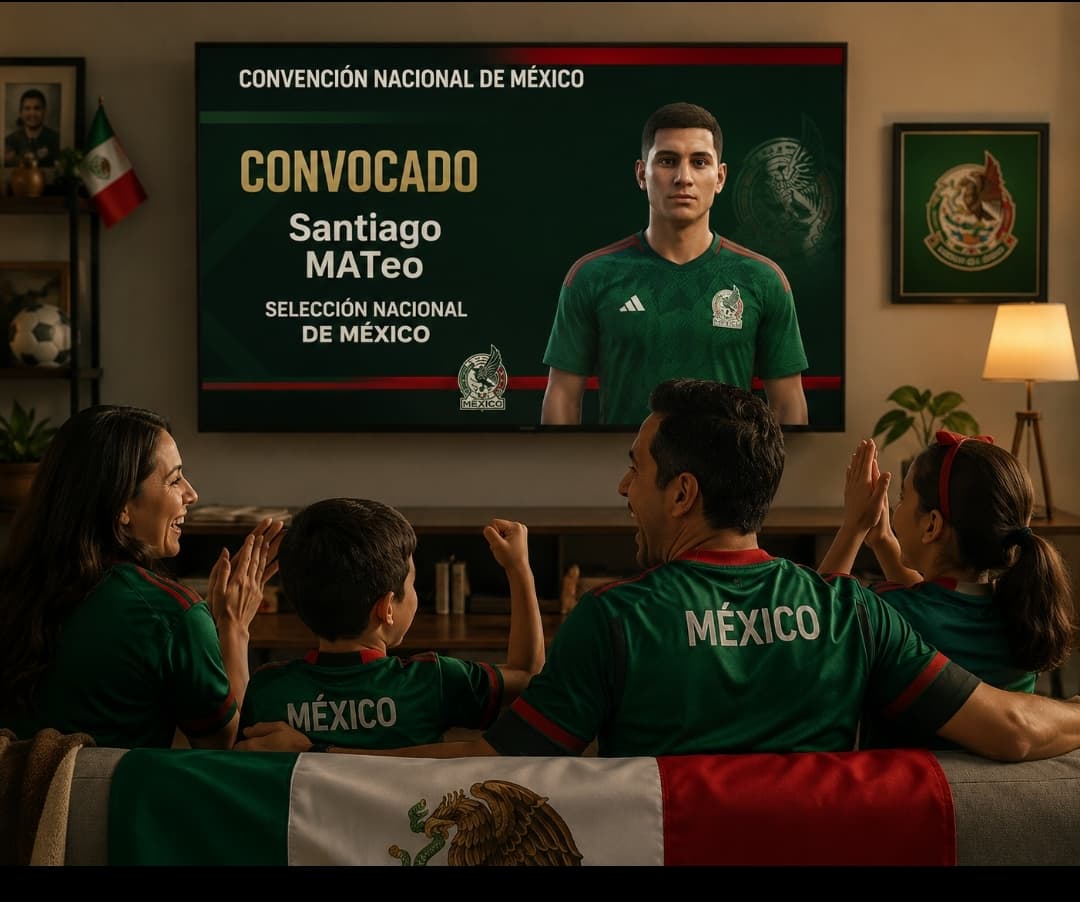Clube nacional México convoca Santiago MATeo oficialmente ,durante o desempenho de no manchetes unitd