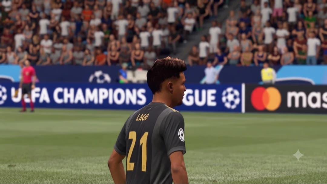 Minha estreia na champions league 🥷