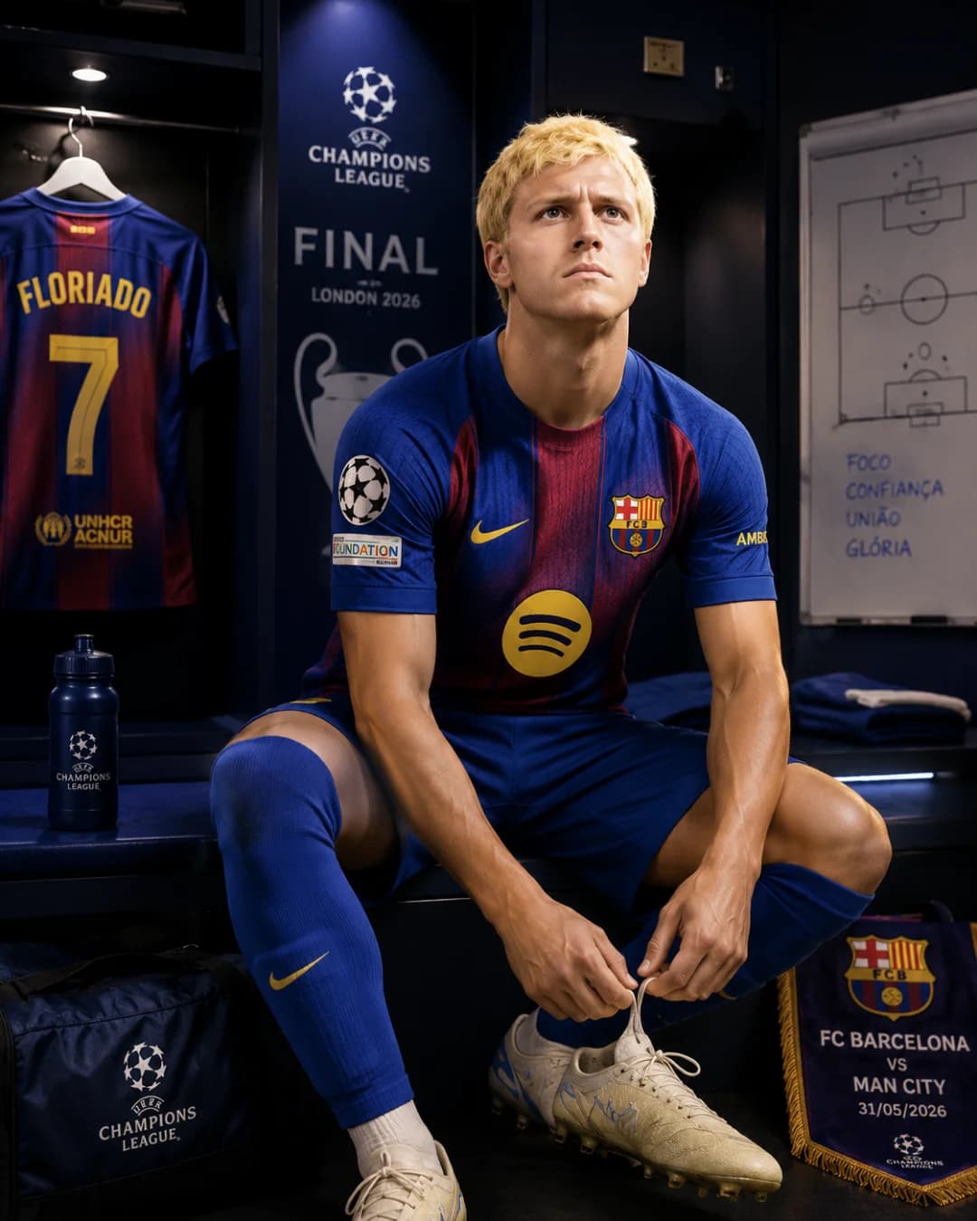 Sério... parece cinema sofrer uma lesão e quando se recuperar sofrer outra contra o man City e agora jogar de titular na final da Champio…