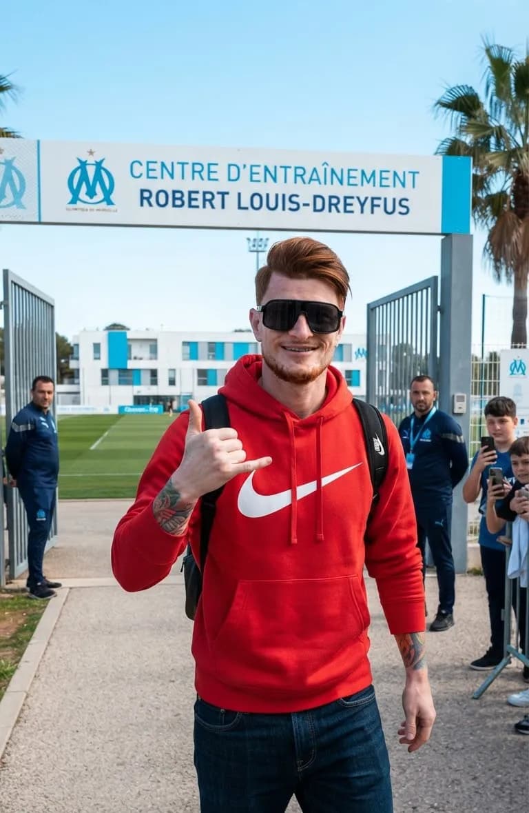 Iniciando os trabalhos por aqui 🤙🏻🩵🤍 #AlleMarseille #DroitAuBut