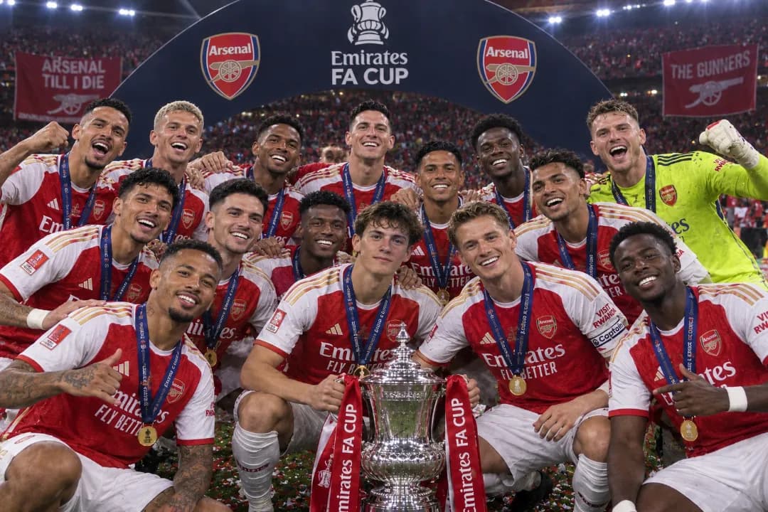 CAMPEÕES!!!! GANHAMOS A FA CUP! COM HAT TRICK MEU,1 gol de madueke,1 do Saka,e outro do Martinelli.