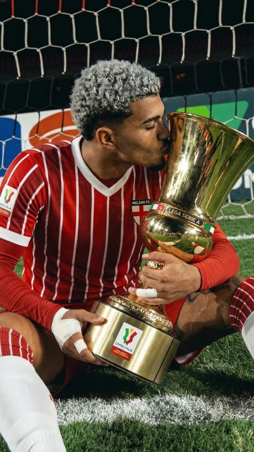 Com a assistência que decidiu o jogo, e o pênalti que decidiu a disputa, ganhamos o título em cima da Internazionale. #campeões🏆