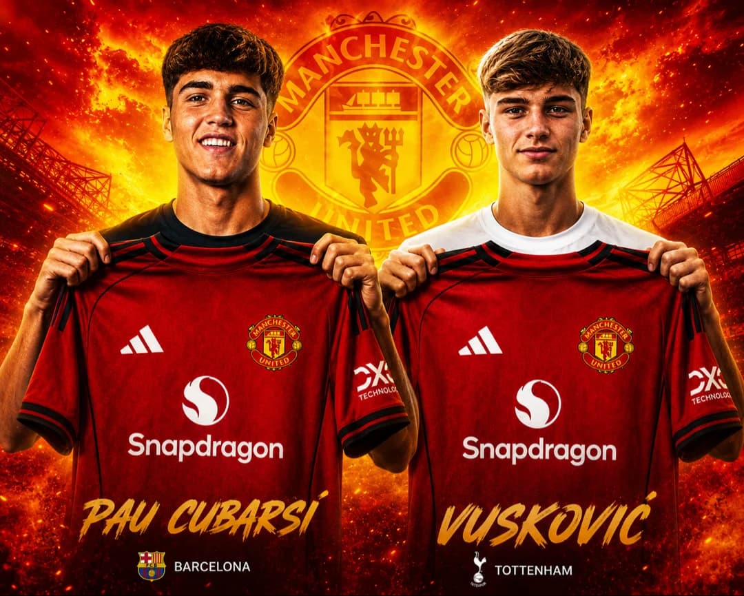 E o Manchester reforça mais para tentar a briga de títulos. Cubarsi é Vuskovic e do Manchester!!!