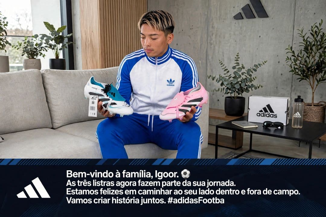 "🚨 IMPACTANTE! Aos 17 anos e já integrado ao profissional do Corinthians, o jovem igoor talento do Timão acaba de fechar patrocínio excl…