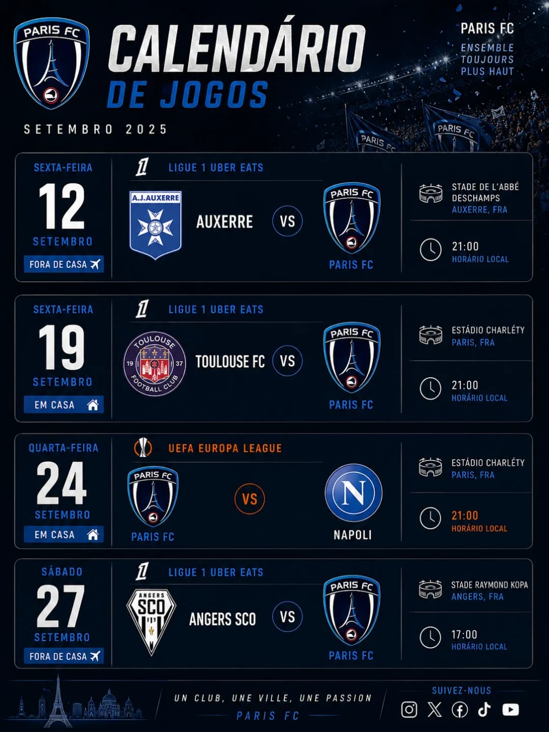 Mês de setembro pesado mais com muita Fé nos vamos conseguir ganhar esses jogos🔥