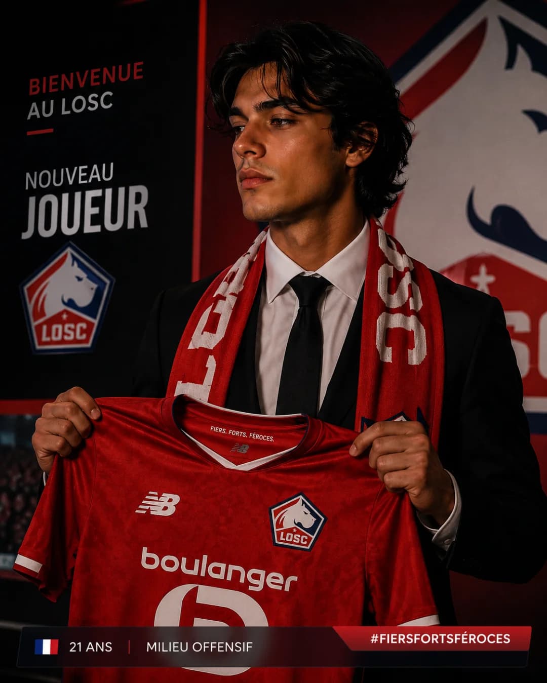 Sou o novo jogador do Lille ,me chamo Matteo Ancelotti e tenho 21 anos e sou o novo jogador do Lille {@}[LOSC Lille](6948386ce5278ec2b304…