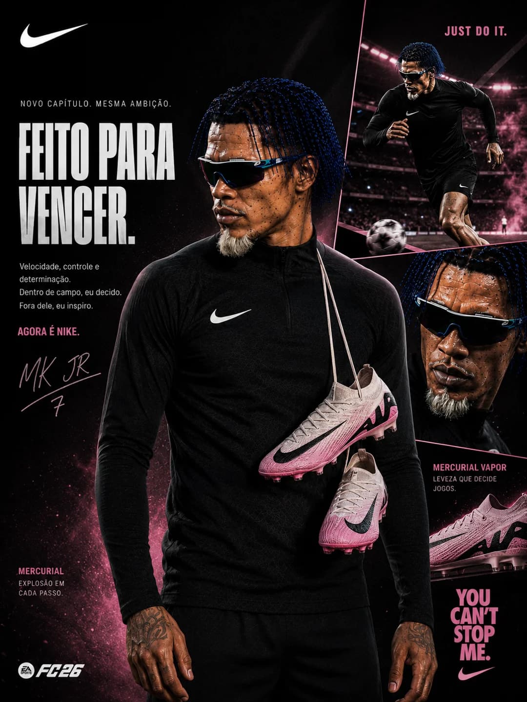 Novo capítulo,mesma ambição,JUST DO IT