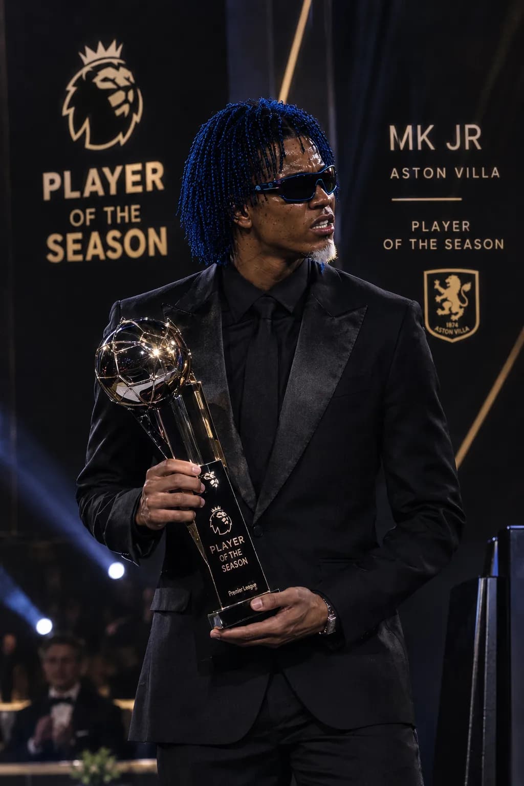 Mesmo com as lesões, ganhamos o prêmio de melhor atleta da temporada.