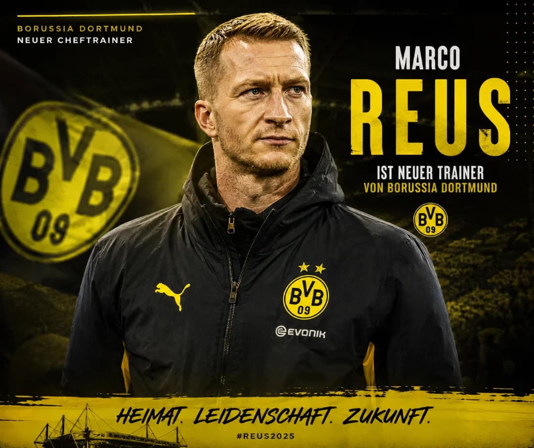 Voltar ao Borussia Dortmund é uma emoção única. Assumo este desafio no meio da temporada com muito orgulho e responsabilidade. Este clube…