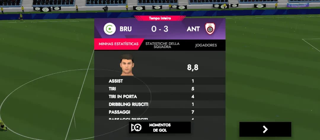 Jogamos muito bem do começo ao fim e estamos na próxima fase da copa Ainda tô sem meu gol na temporada, mas já com 2 ass