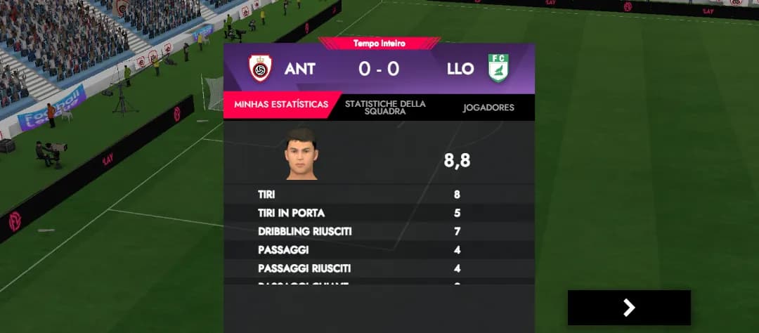 Amassamos completamente eles, mas não passamos do goleiro que fez a melhor partida da vida dele. Mesmo com o empate subimos para a segund…