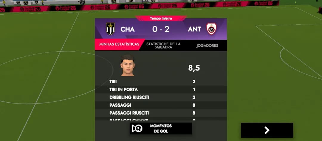 Uma gigante vitória na liga com um GOLAÇO MEU DE FORA DA ÁREA, voltamos na briga pelo título subindo para a terceira posição