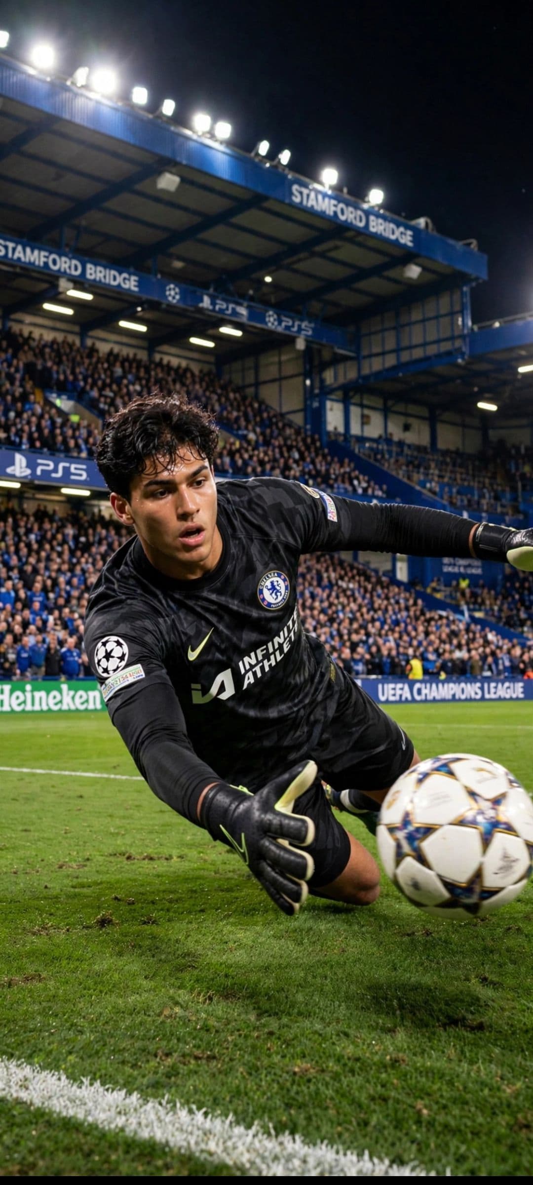 Foi um jogo difícil e truncado, mas conseguimos levar a vitória na minha estreia da Champions no sufoco Napoli 0 x 1 Chelsea Nota da part…