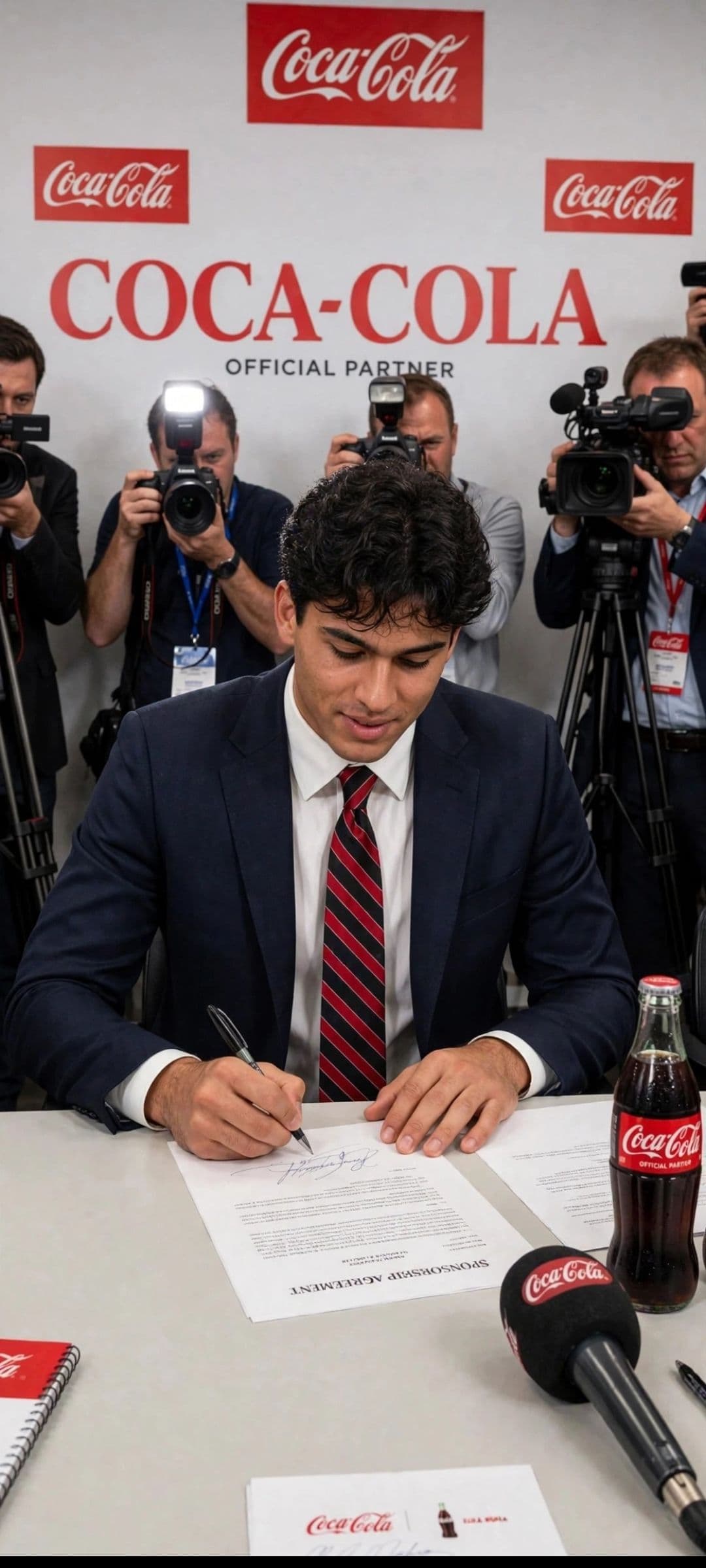 Assinei uma parceria com a Coca-Cola pessoa {@}[Coca_Cola_Oficial✔️](6a3a9a54adfb1e23585d086e)