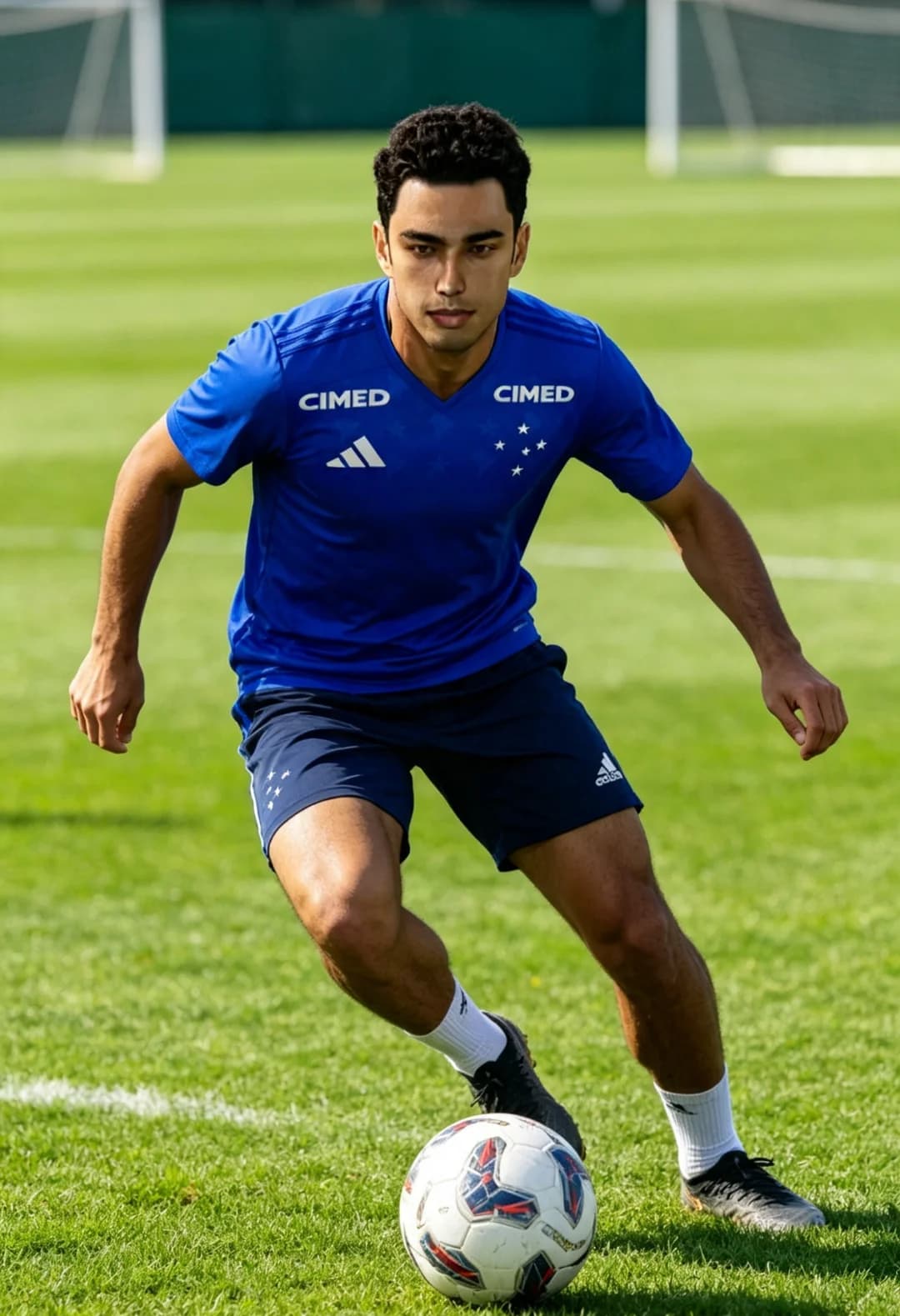 Treino do dia concluído ✅ Mal consigo acreditar que eu fiz uma assistência no meu último jogo kk