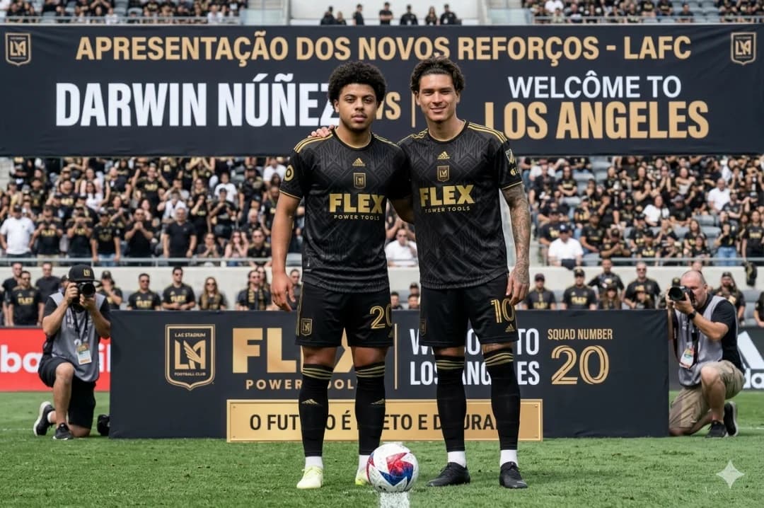 NOTA OFICIAL! Dawin Nunes e Evander sao novos jogadoresdo LA FC ⚫🟡⚪