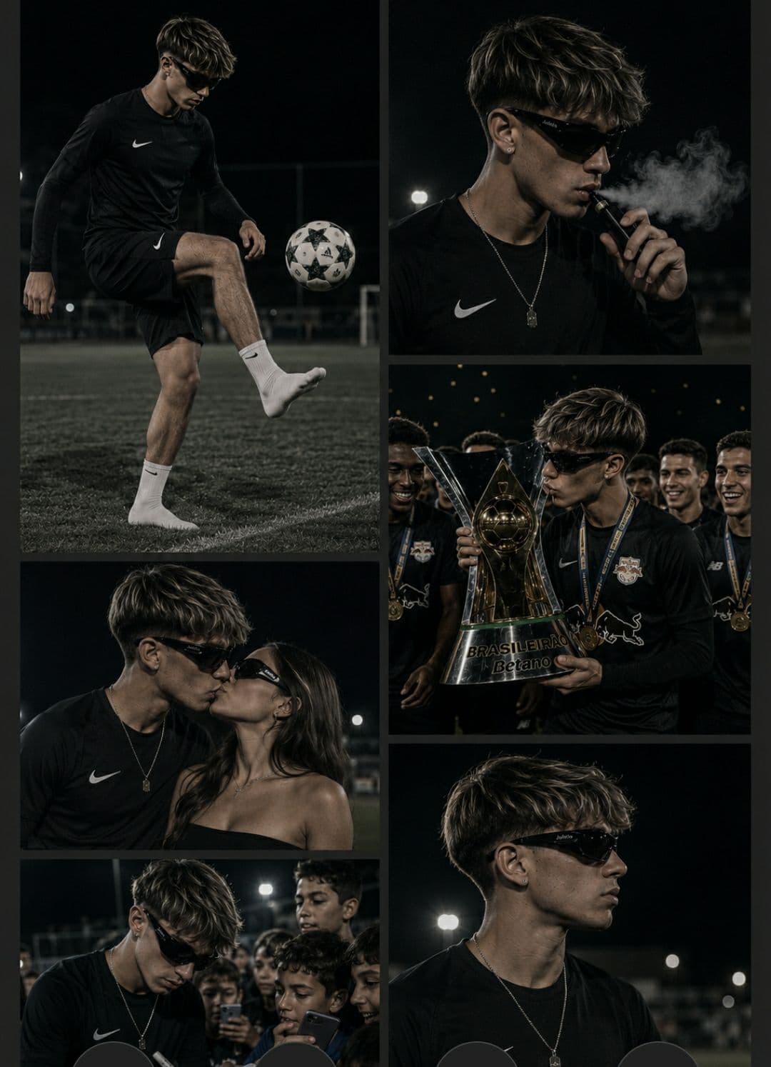 É campeão