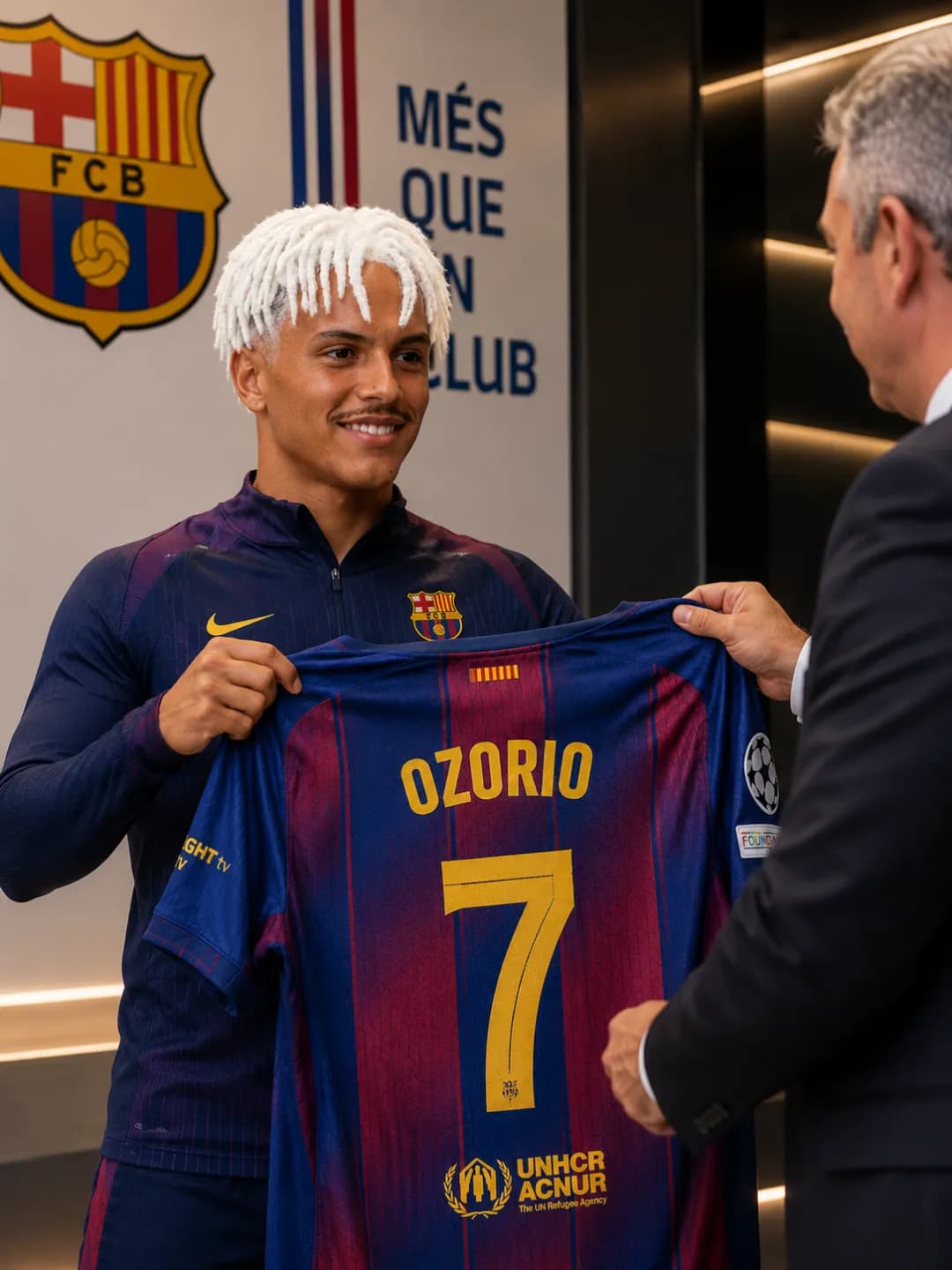 NEW NUMBER!!! Vlw Barça