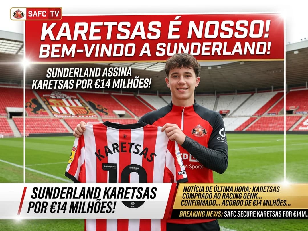 Karetsas e do Sunderland 🔴⚪️