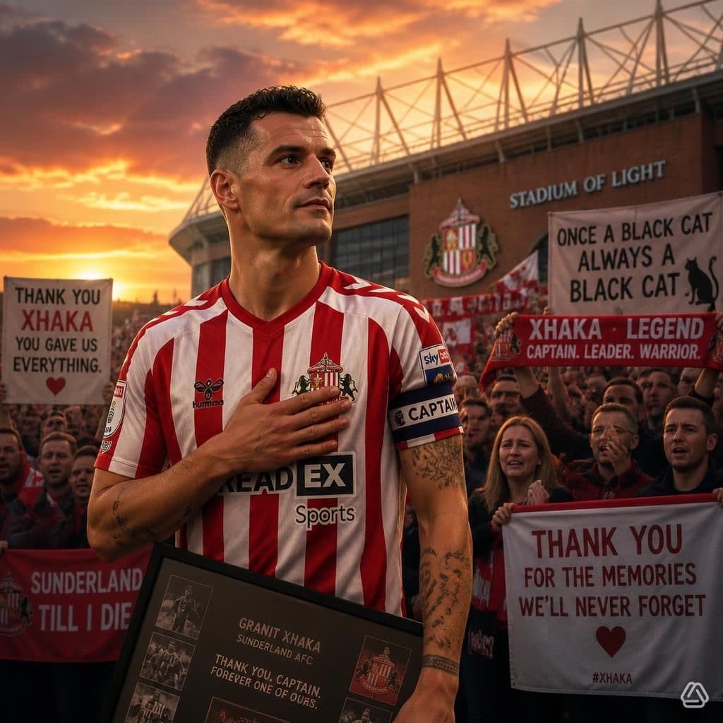 Comunicado Oficial É com um misto de tristeza e gratidão que anunciamos a saída do nosso capitão, Granit Xhaka, que se transferiu para o …