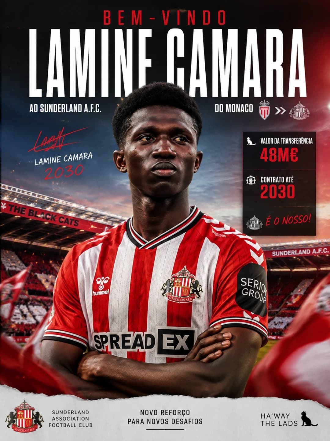 Bem vindo lamine camara