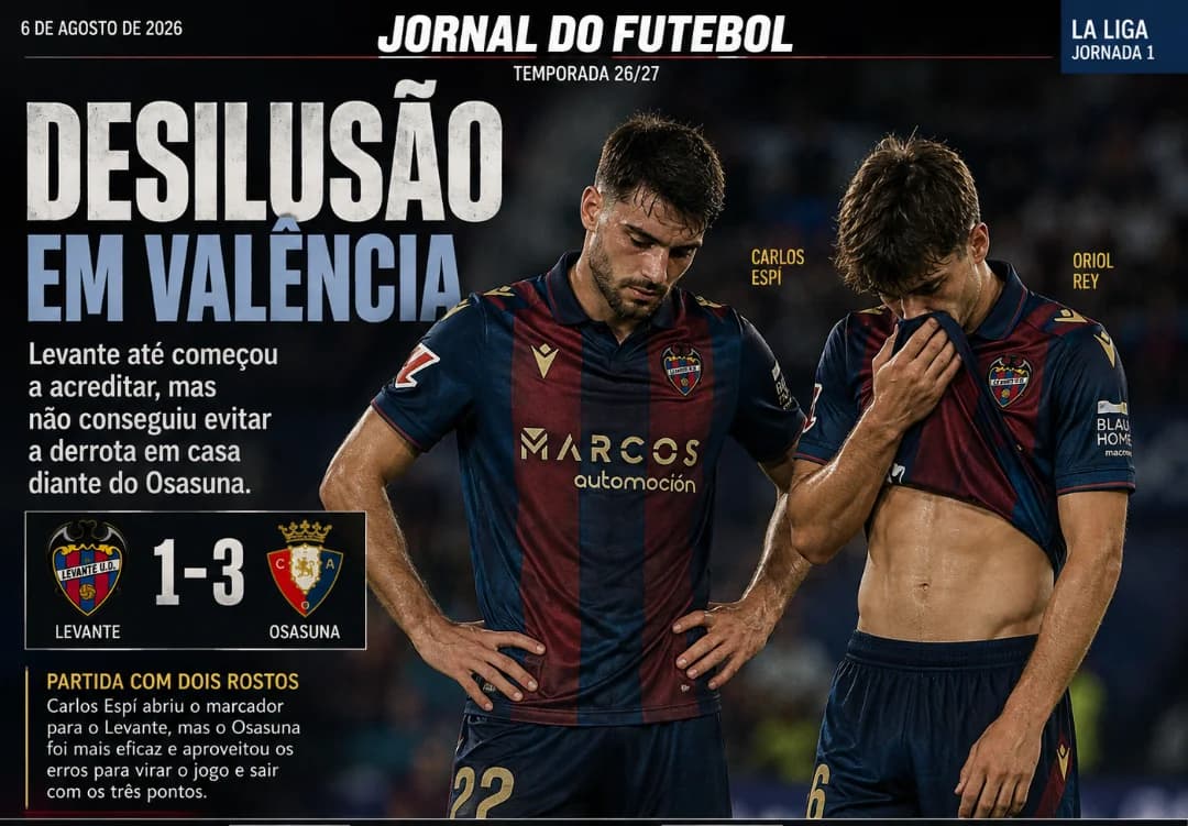 Estamos tristes por não começar bem na laliga mas sei que vamos reverter isto