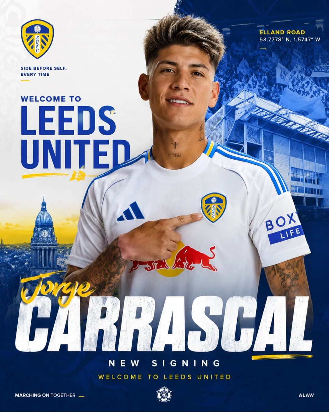 Welcome Carrascal.⚪️🔵🟡