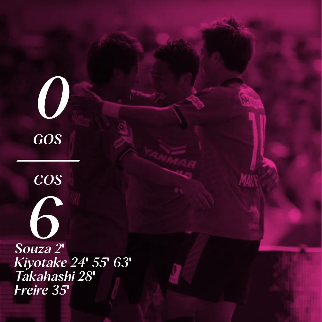 VEEEEEEEEENCE O MAIOR DE OSAKA!🩷💙 RESPEITO É PRA QUEM TEM! Falaram muito e fizeram pouco AGG Gamba Osaka 1-6 Cerezo Osaka.