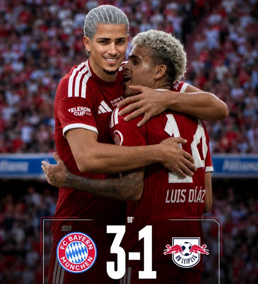 I am closing this chapter with Bayern. It has been a great preseason; we are blazing a new trail. Thank you all for your support of our c…