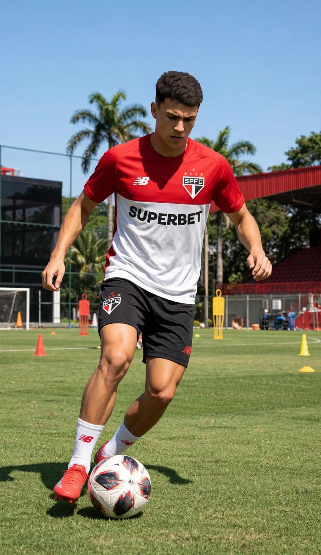 Sempre focado ao trem