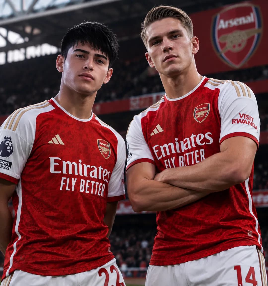 DUPLA DE ATAQUE DO ARSENAL Thiago vem mostrando nos últimos meses que pode ser titular e muito bom ! Saka ainda pode acordar👀