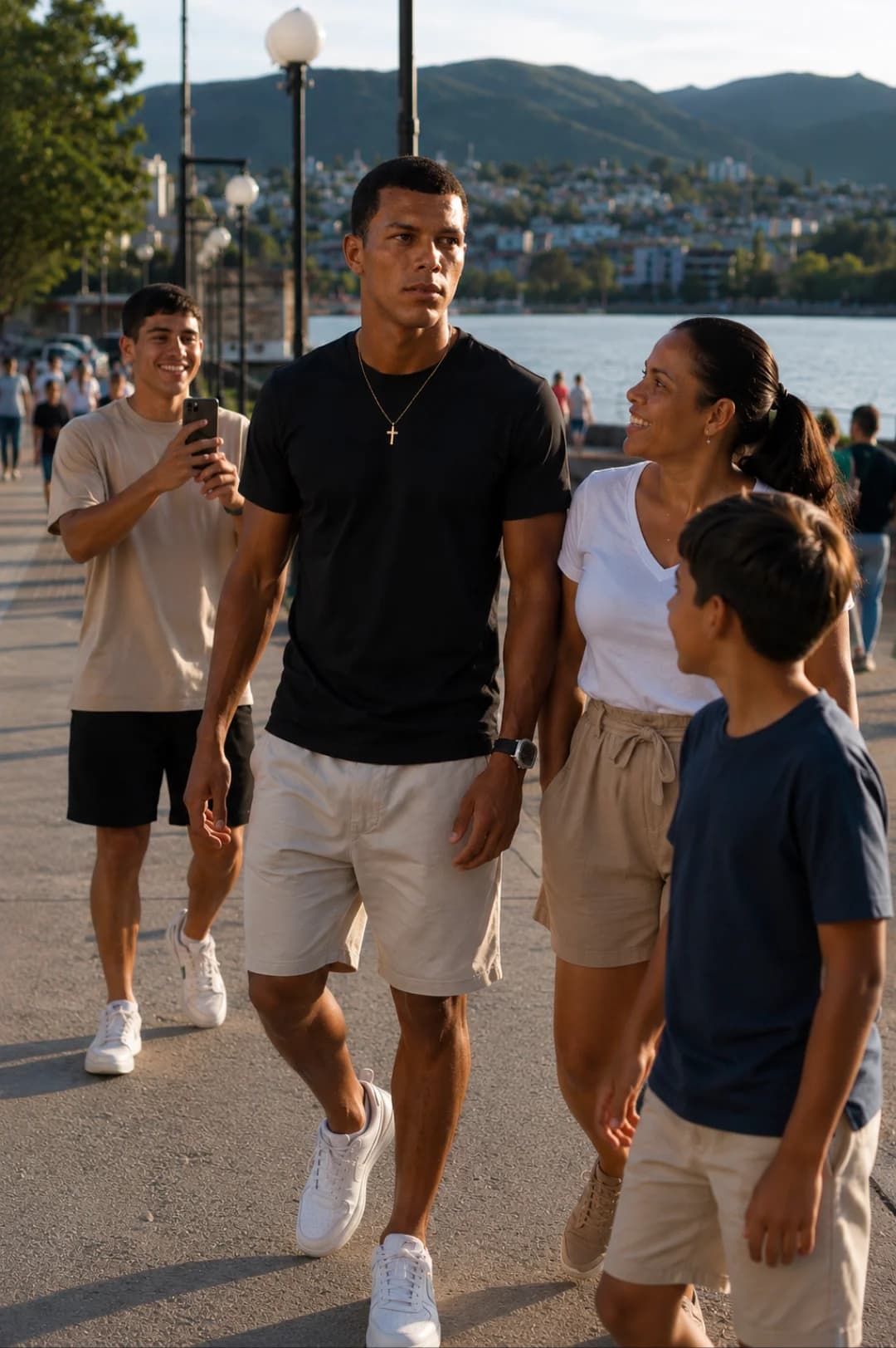 Alguns dias para respirar, aproveitar a família e recarregar as energias. 🇪🇨❤️ Agora é voltar ao trabalho. ⚽💪