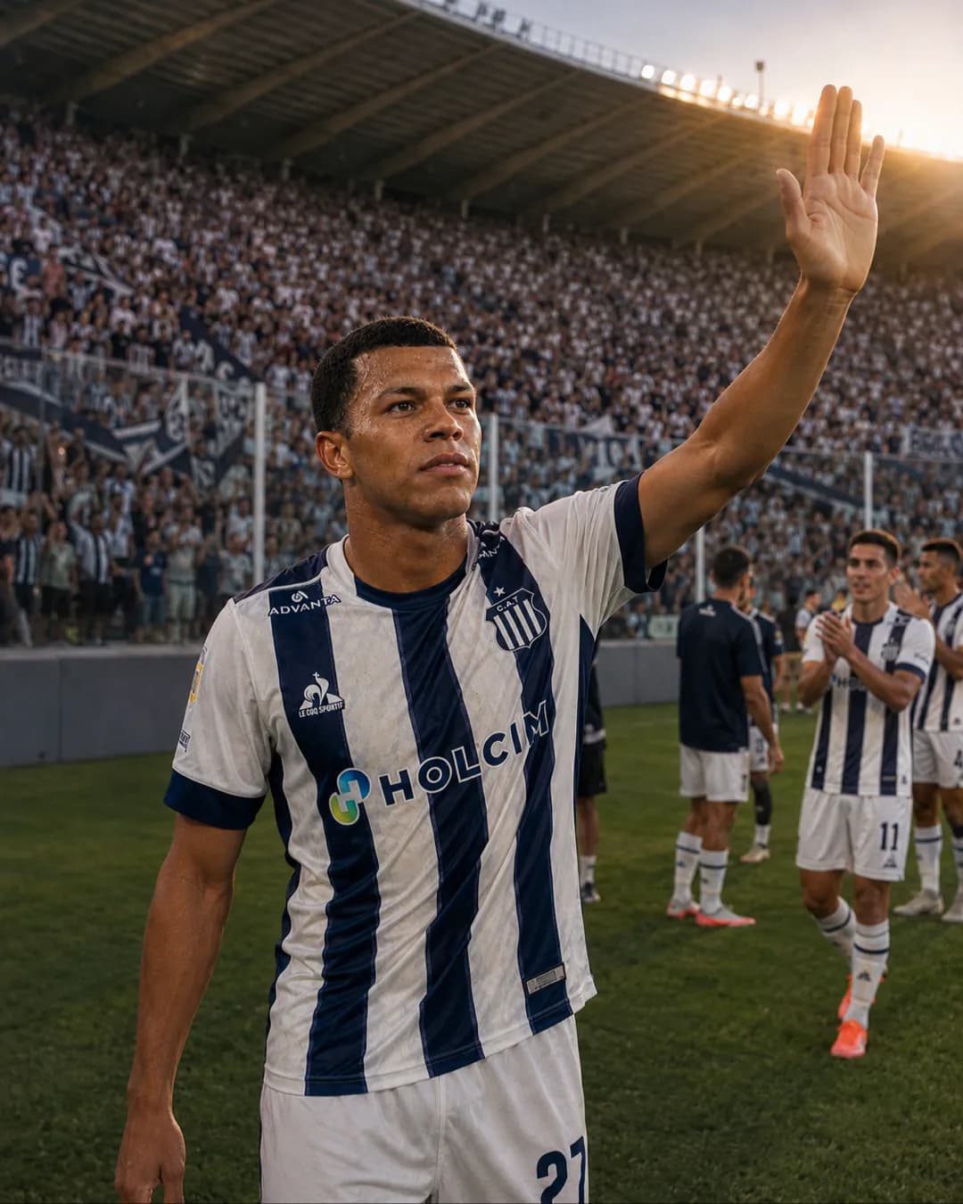 Chegou a hora de fechar um capítulo. 💙🤍 Obrigado, Talleres, por tudo que vivi e aprendi aqui. Vou levar cada momento comigo. Para sempr…