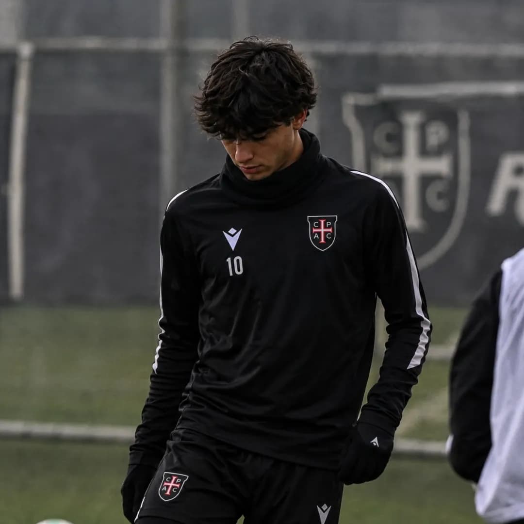 O nosso primeiro treino como profissional Temporada:26/27