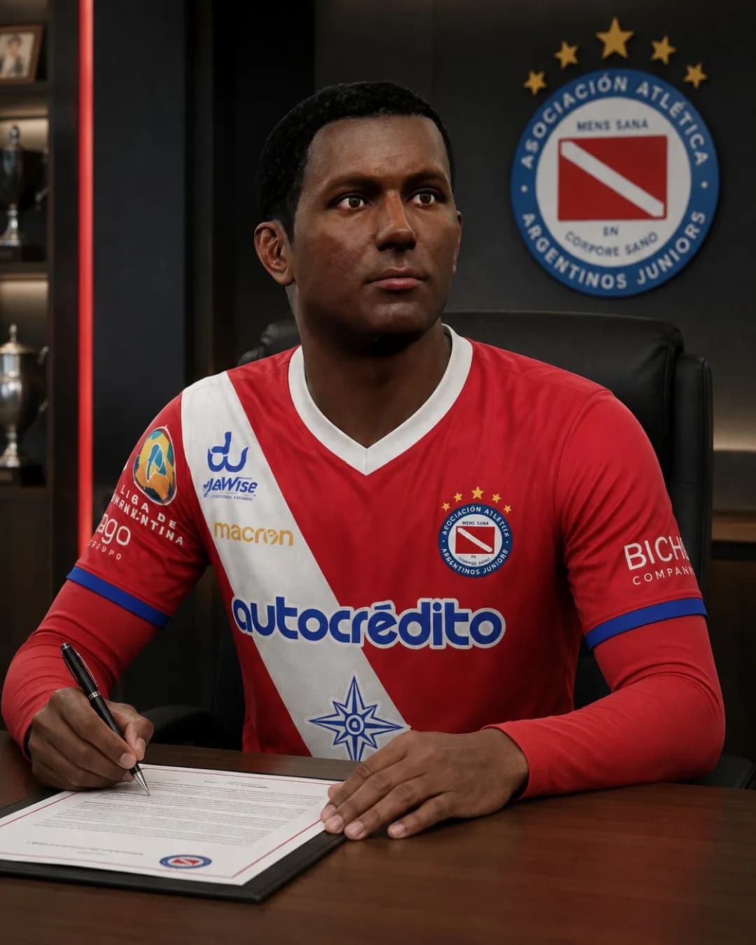 Muchas gracias por la oportunidad, Argentinos Juniors! Contrato hasta enero de 2019. ¡Vamos Argentinos Juniors!