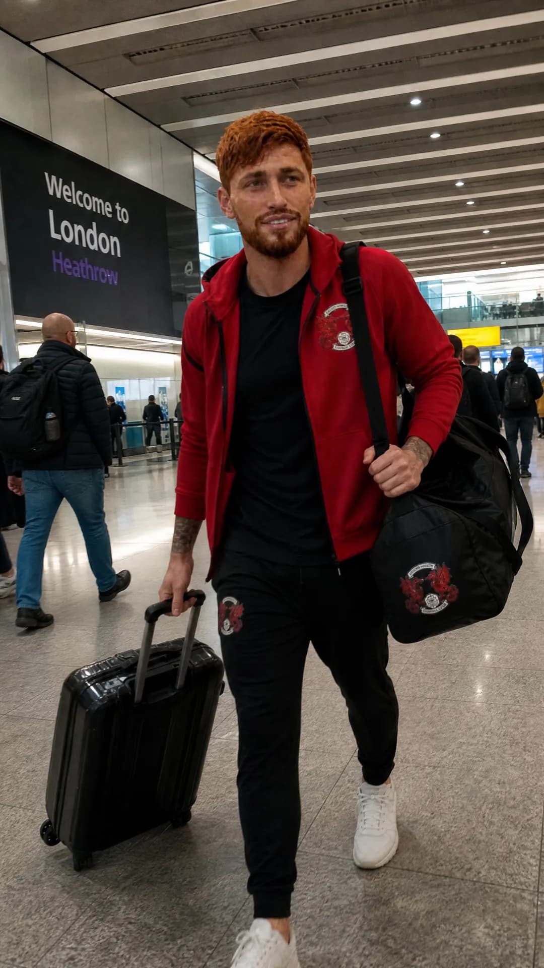 Chegando em London, Inglaterra...para a final de verte trophy espero levar a taça para casa hoje🙌