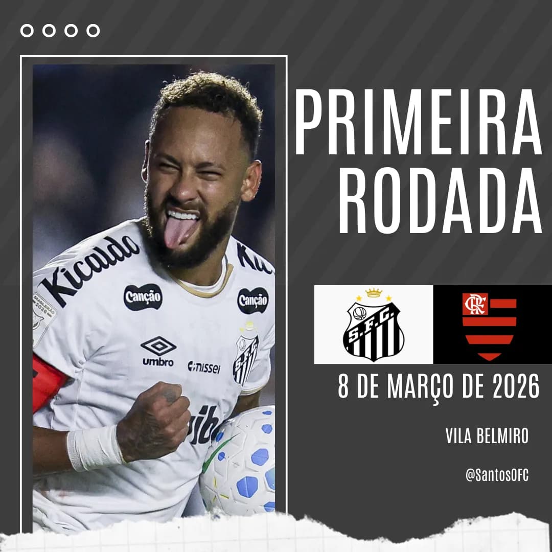 Na estreia do Brasileirão, Santos e Flamengo se enfrentam pela 1ª rodada. O Peixe busca começar a competição com o pé direito, enquanto o…
