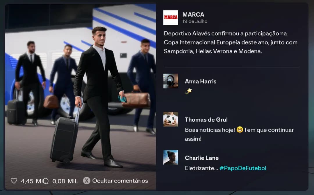 🇪🇸 Hola, hinchas del Alavés! Les anuncio que estaremos en Inglaterra para la pretemporada! Sigan nuestros partidos en directo desde Ing…