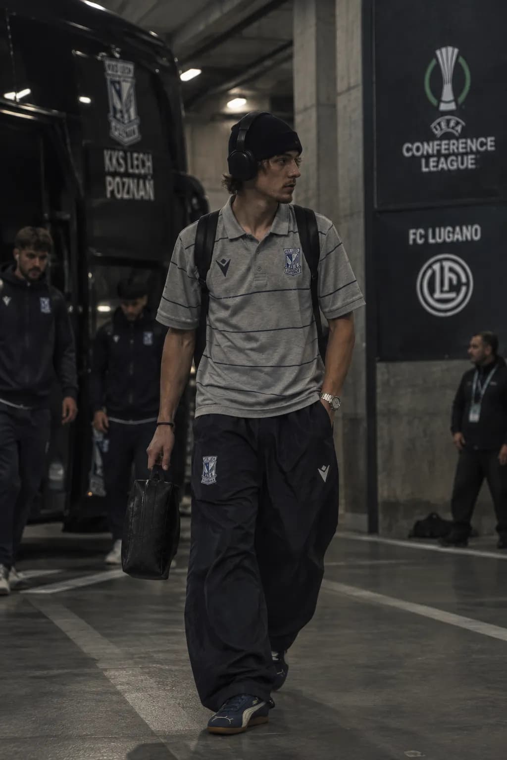 Primeira noite europeia. 🇪🇺 Chegamos a Lugano. Agora é hora de fazer o nosso trabalho. 💙🤍