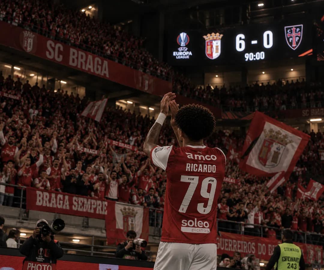 Tudo por Braga! ⚔️❤️ +4⚽️