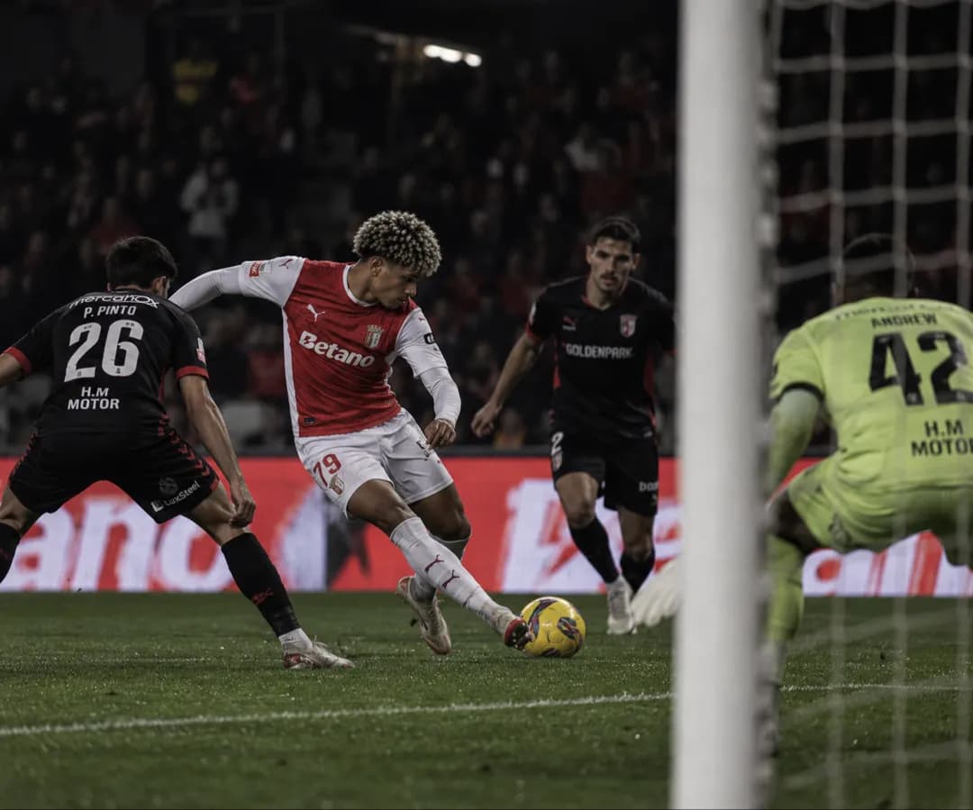 8 jogos depois... SC Braga 3-0 Gil Vicente +2 ⚽️ +1🅰️