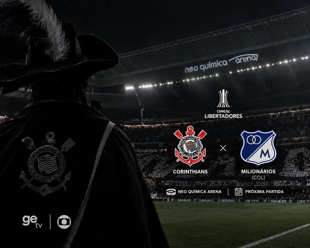 VAMOS TIMÃO! 3 rodada da Libertadores.