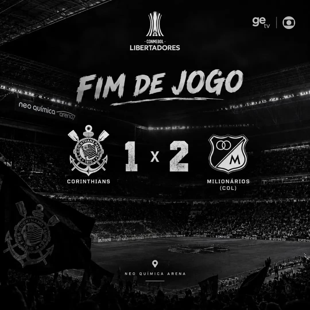 Fim de jogo em itaquera.