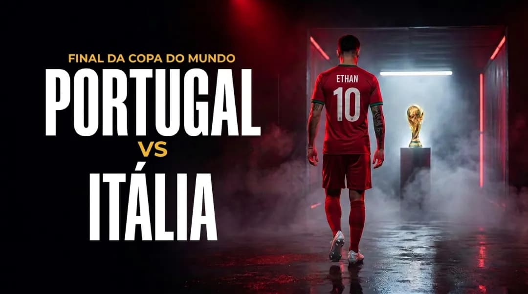 🏆 O sonho tem nome. A final tem destino. 🇵🇹🔥 Portugal vs Itália: 90 minutos para fazer história e uma vida inteira para lembrar. Vamo…