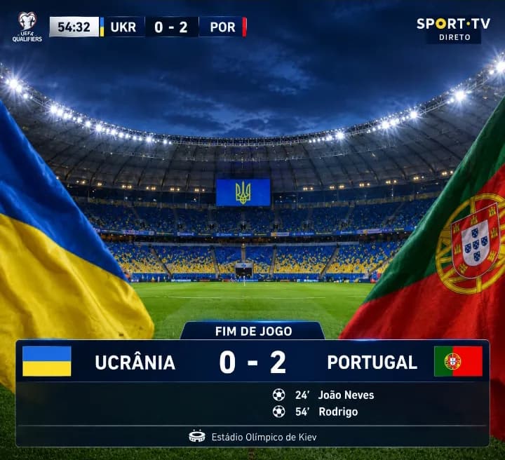 Um jogo ganho, agora falta a Argentina. 🇵🇹