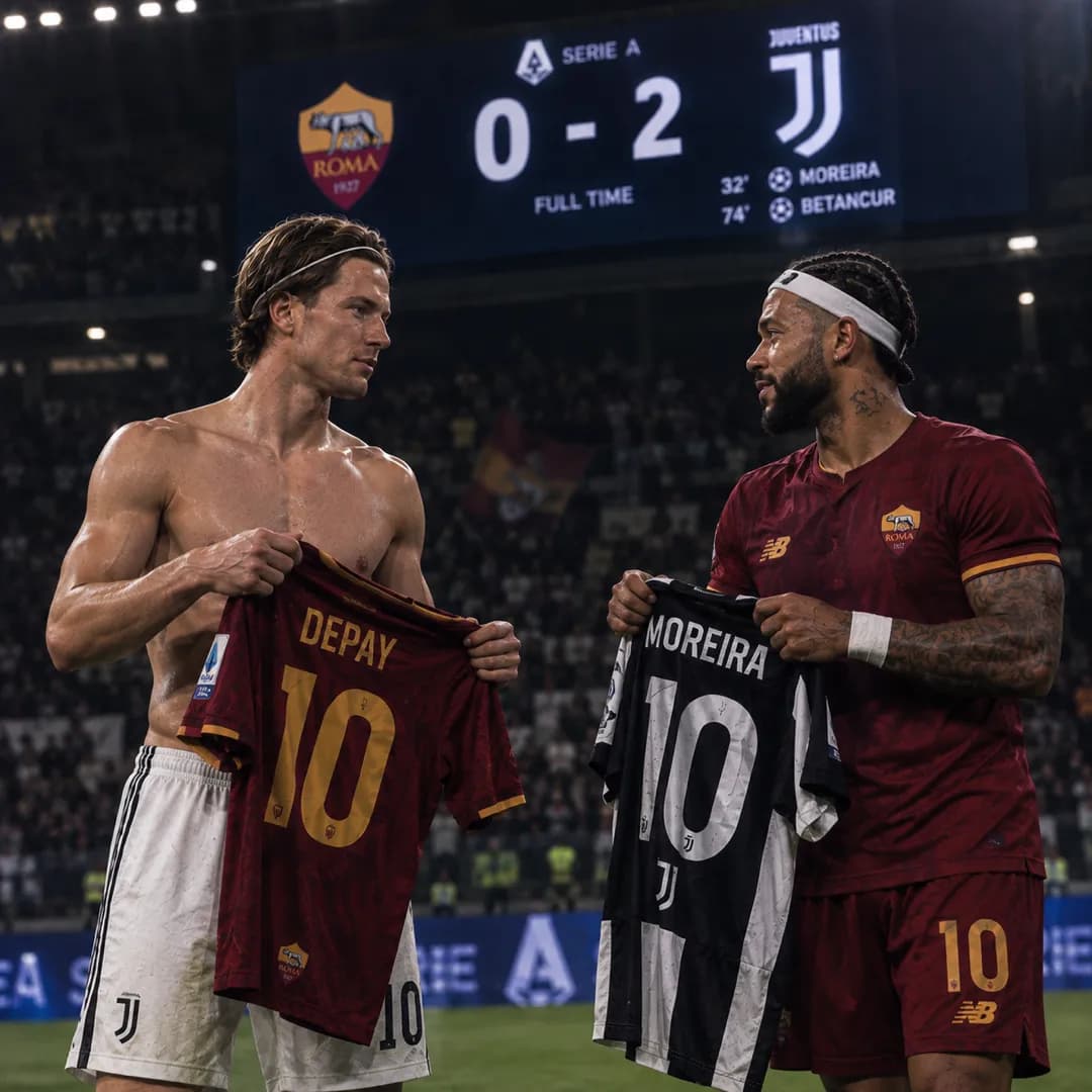 Mais uma vitória sobre a Roma, dessa vez pela liga! ⚽🖤🤍 2 a 0! Feliz demais pelo gol e pela assistência. No final, ainda rolou a troca …