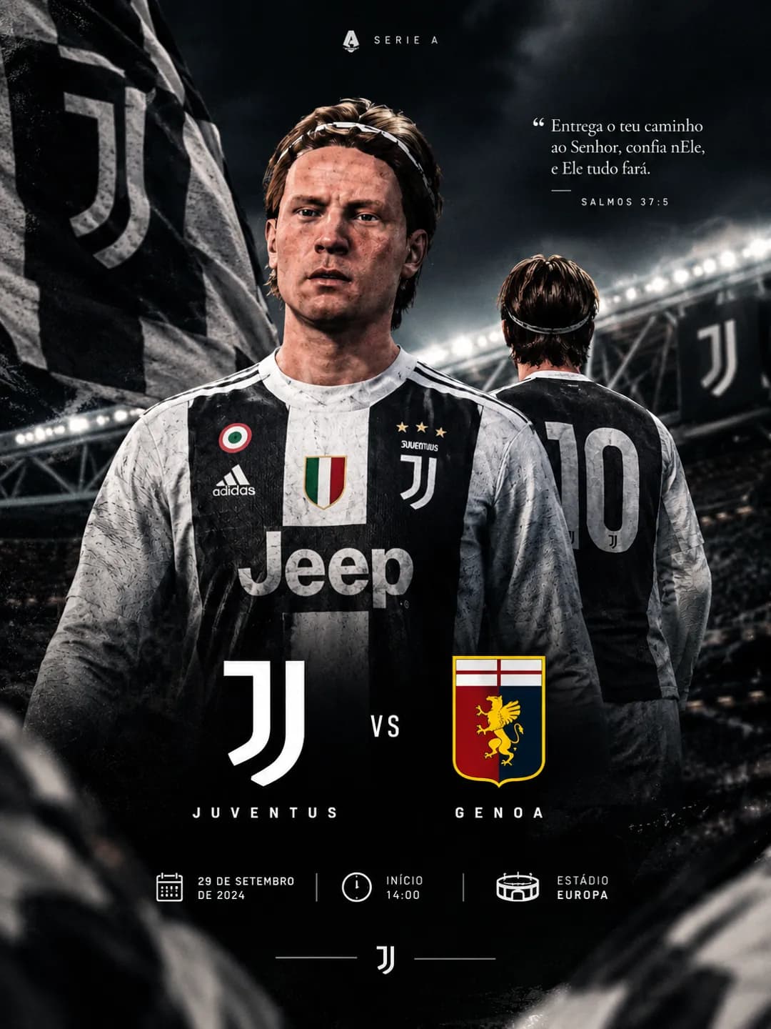 Vamos com Deus! Forzajuve 🖤