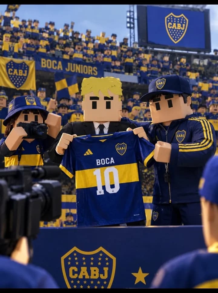 Nova carreira novo clube boca junior