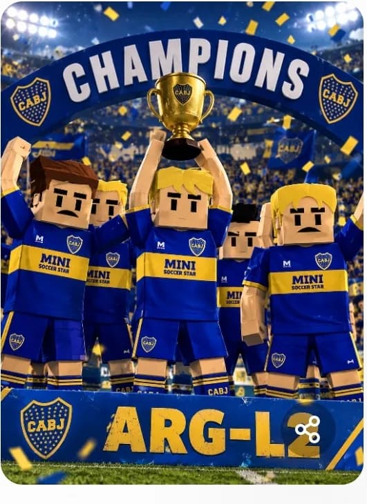 Campeão com o boca junior